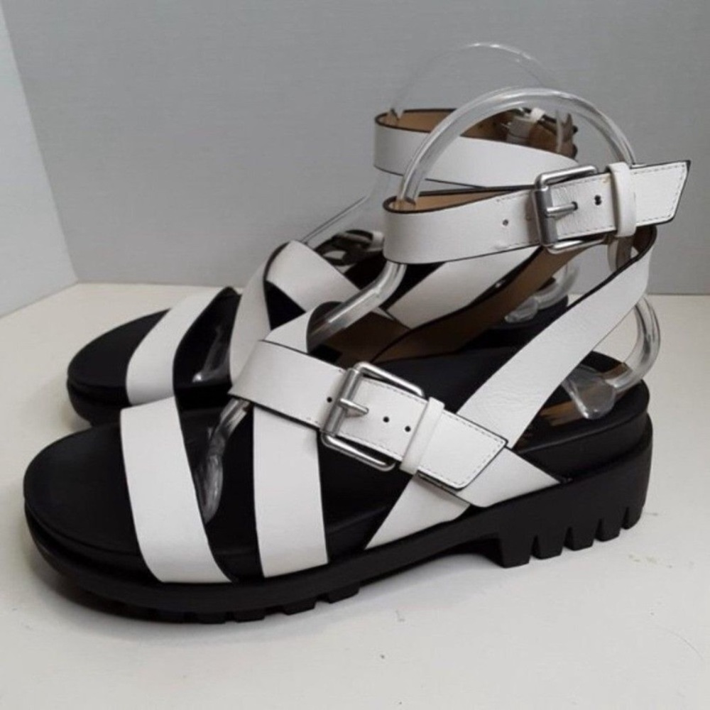 Sam Edelman Chunky Heel Y2K Style Women's Sandal size 7.5M